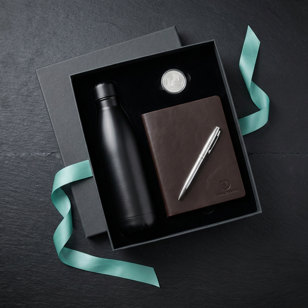 Premium branded corporate gift set