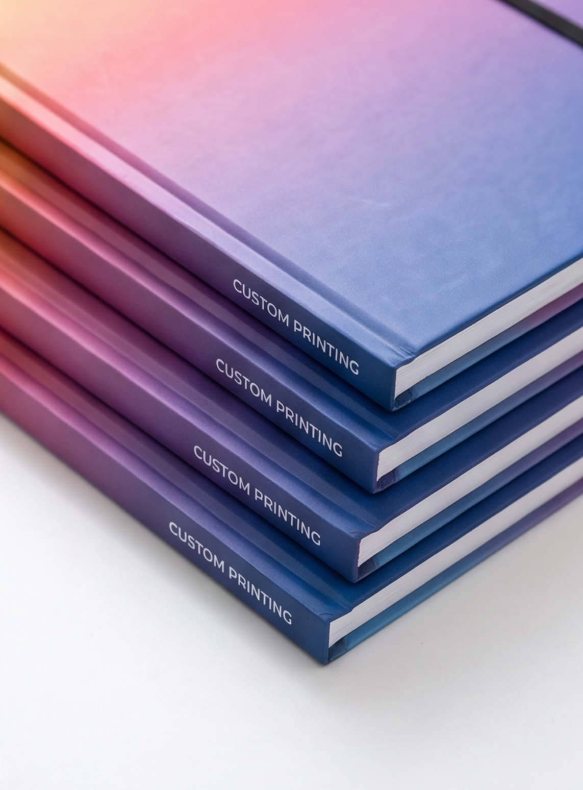 Custom printed notebooks in full colour